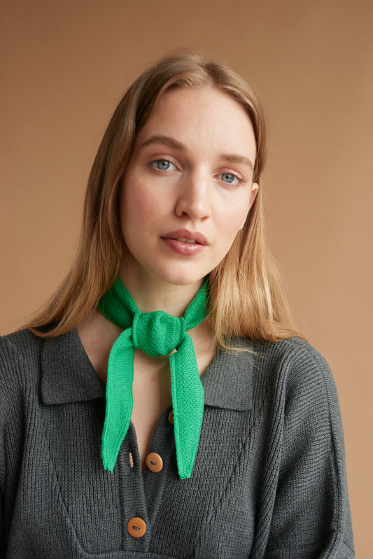 mini scarf jade