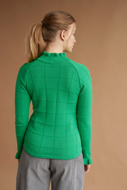 GRID jumper jade