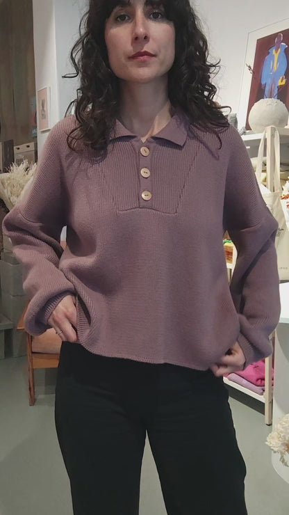 LEISURE jumper pinot